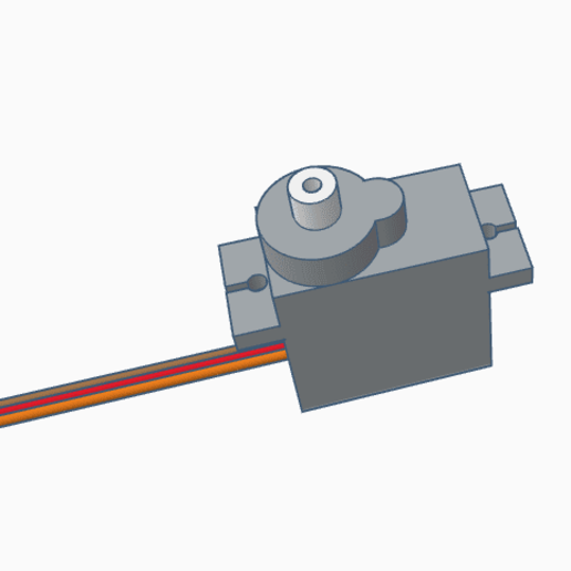 Download STL file Tower Pro SG90 9 gramm micro servo • 3D printable